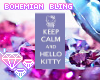 Keep Calm Hello Kitty